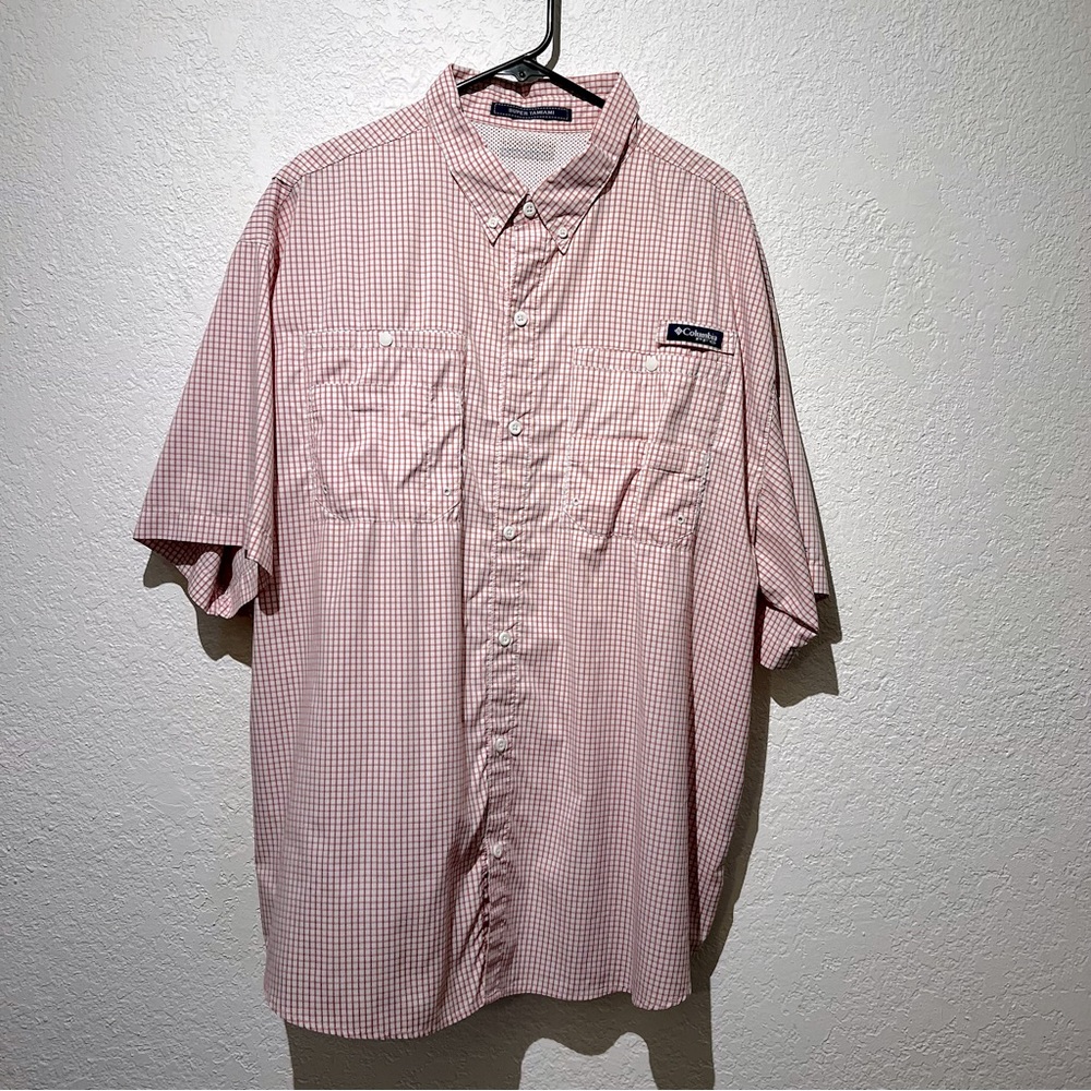 Columbia PFG OU University of Oklahoma Sooners Shirt Size XXL Fishing Tamiami